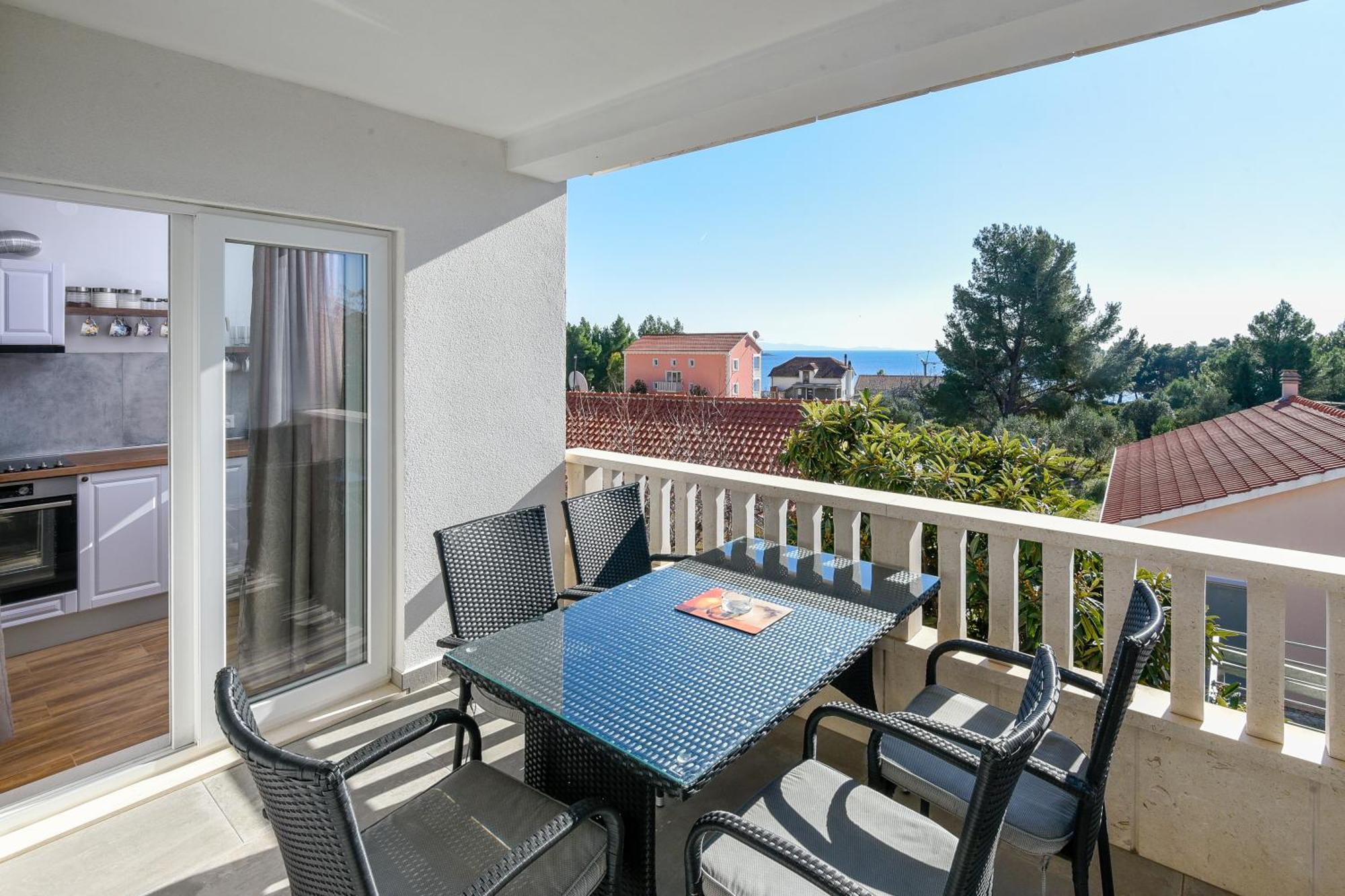 Villa Angela Orebic Bagian luar foto